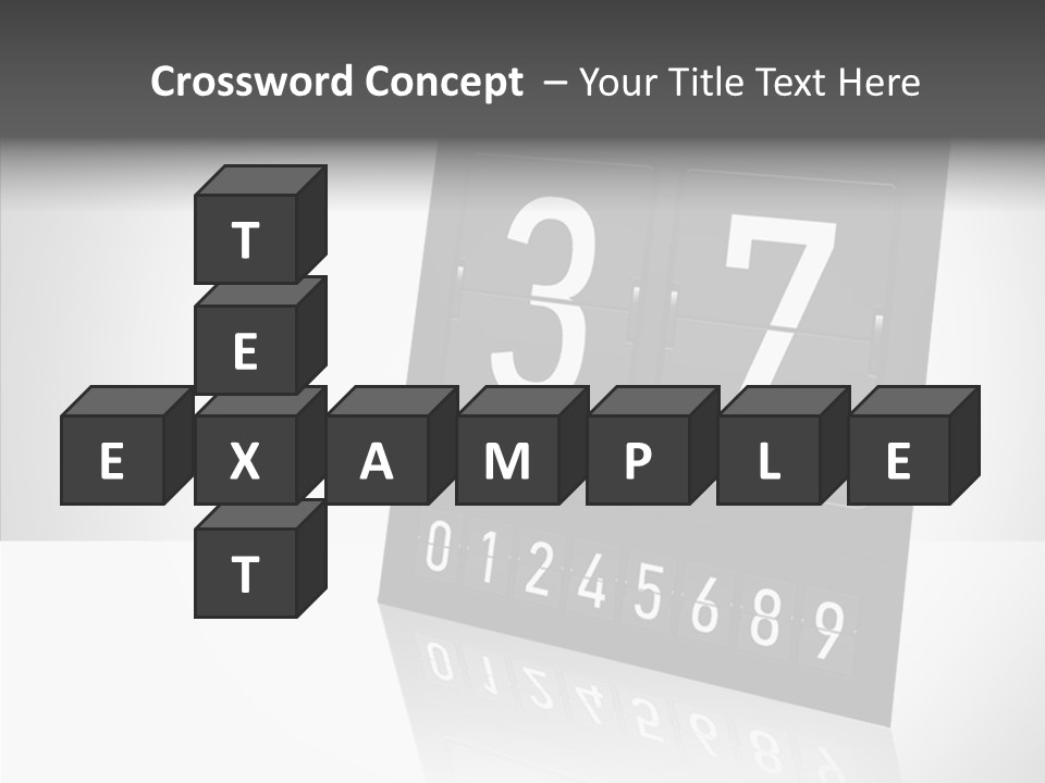 Counting Numeral Hour PowerPoint Template
