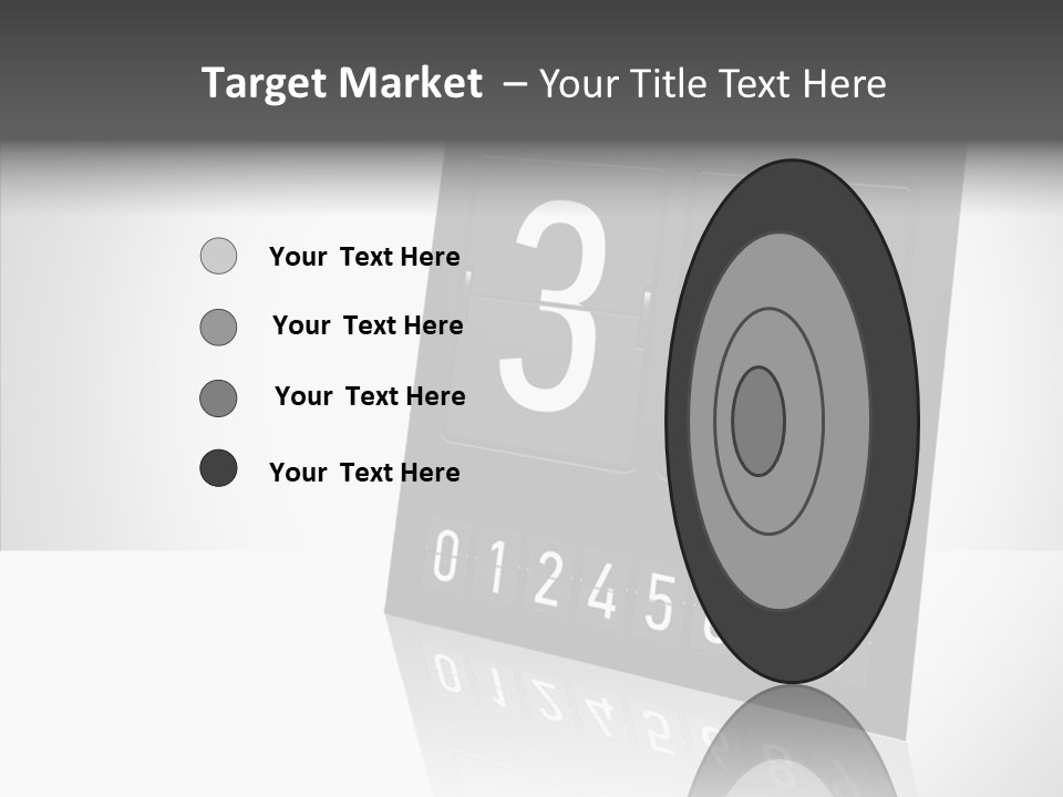 Counting Numeral Hour PowerPoint Template