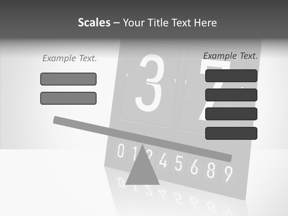 Counting Numeral Hour PowerPoint Template