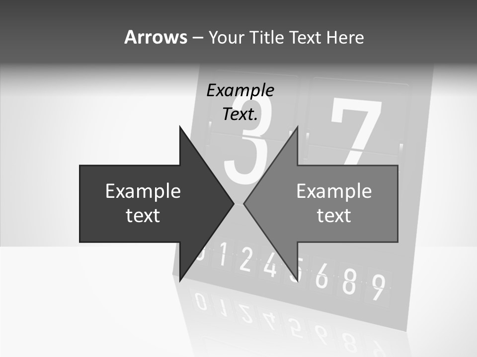 Counting Numeral Hour PowerPoint Template