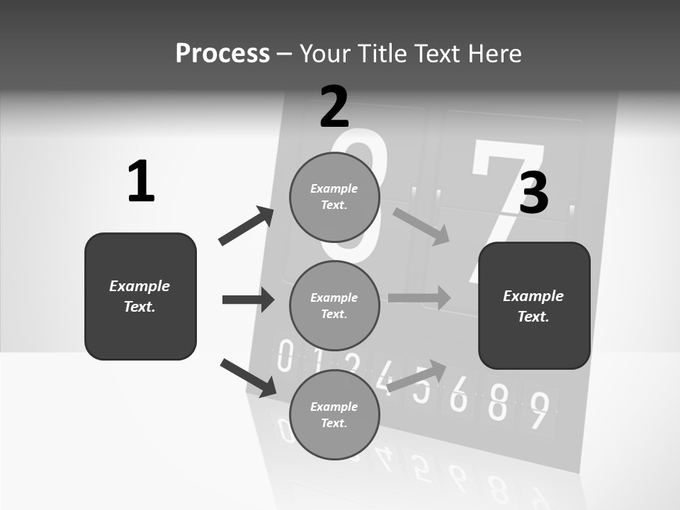 Counting Numeral Hour PowerPoint Template