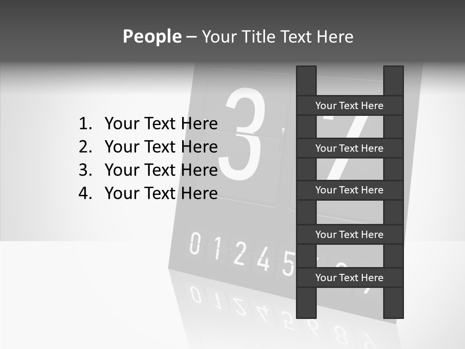 Counting Numeral Hour PowerPoint Template