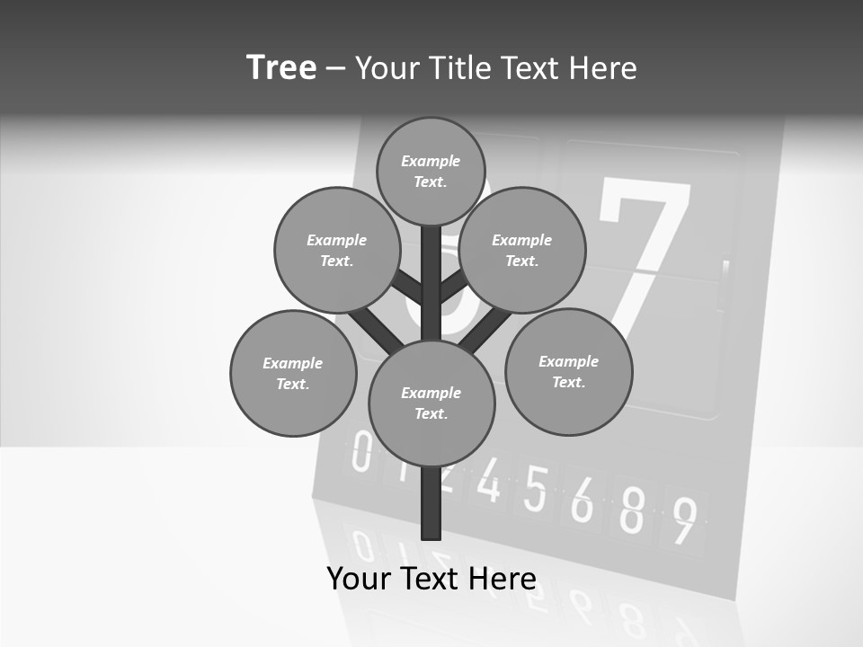 Counting Numeral Hour PowerPoint Template