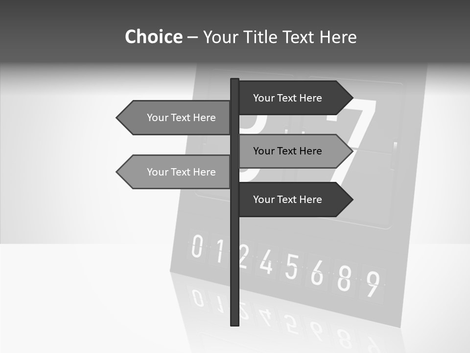 Counting Numeral Hour PowerPoint Template