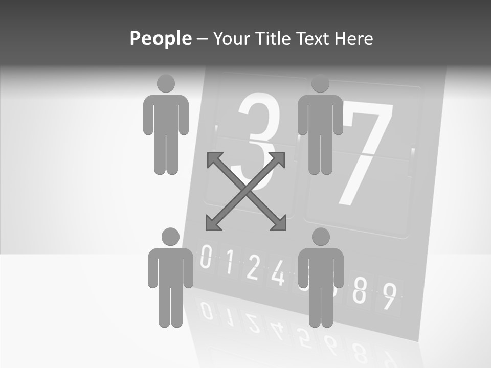 Counting Numeral Hour PowerPoint Template