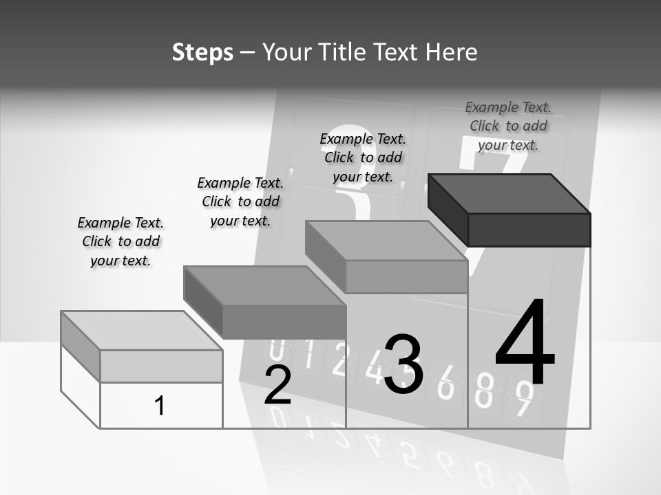Counting Numeral Hour PowerPoint Template