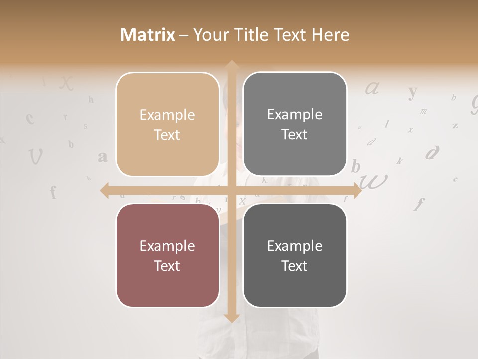 Culture Concept Letter PowerPoint Template