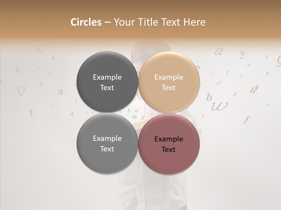 Culture Concept Letter PowerPoint Template