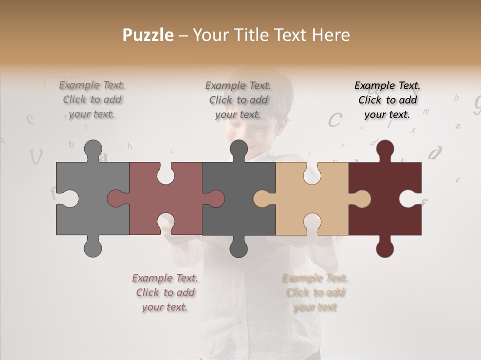 Culture Concept Letter PowerPoint Template