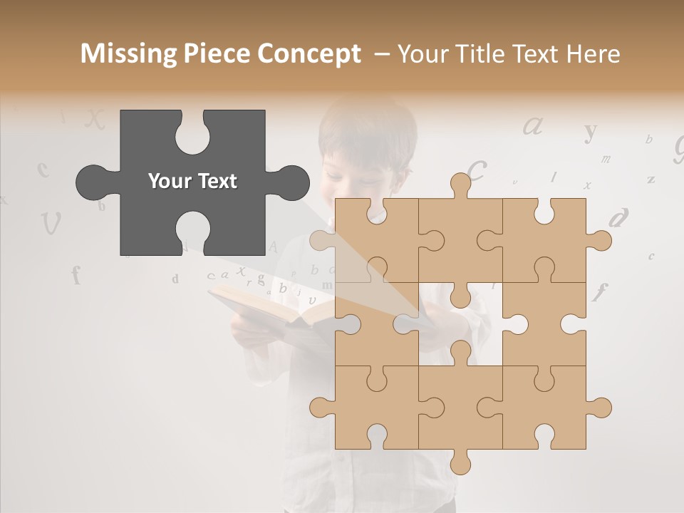 Culture Concept Letter PowerPoint Template