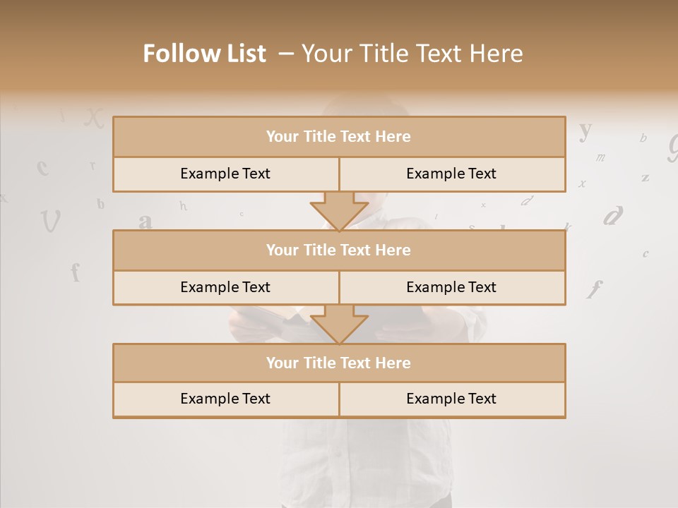 Culture Concept Letter PowerPoint Template