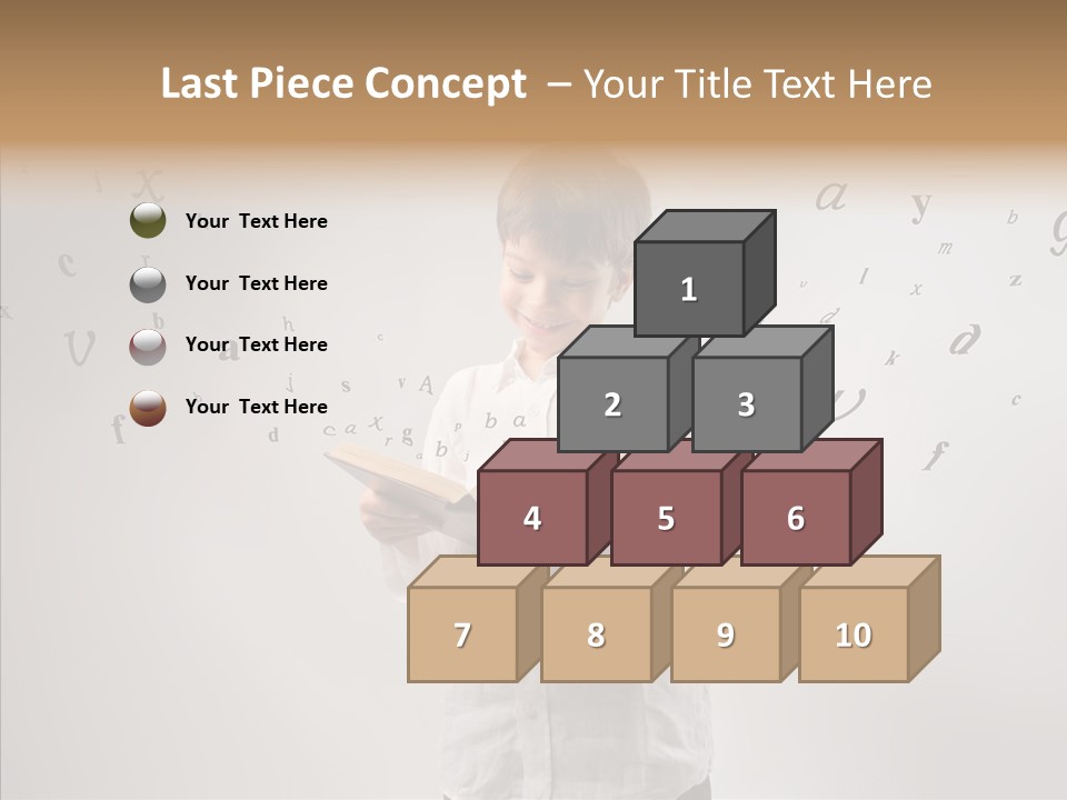 Culture Concept Letter PowerPoint Template