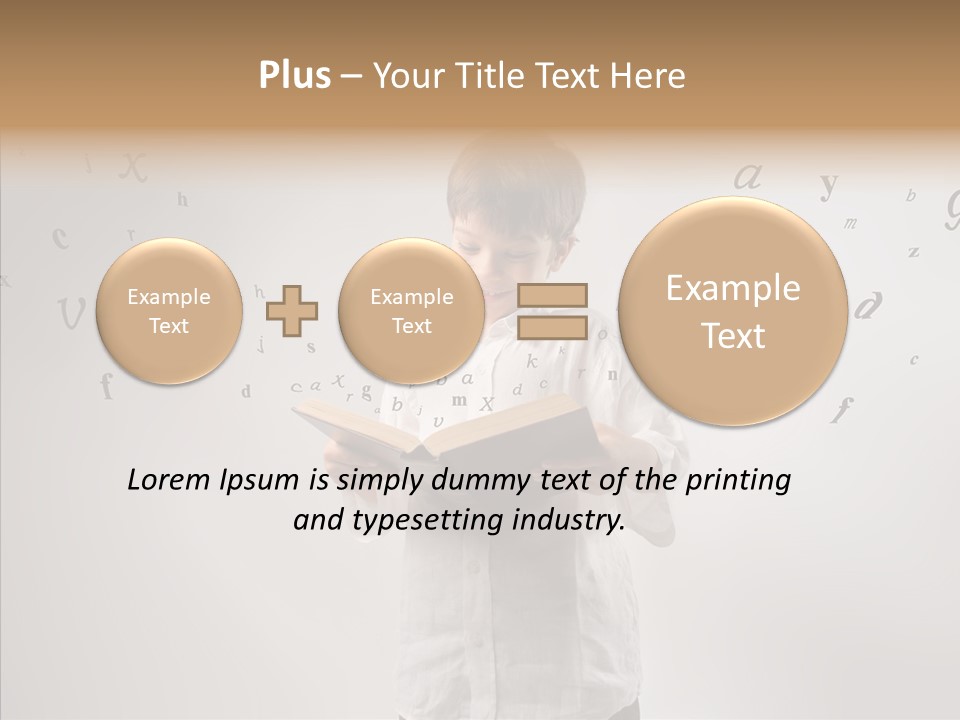 Culture Concept Letter PowerPoint Template