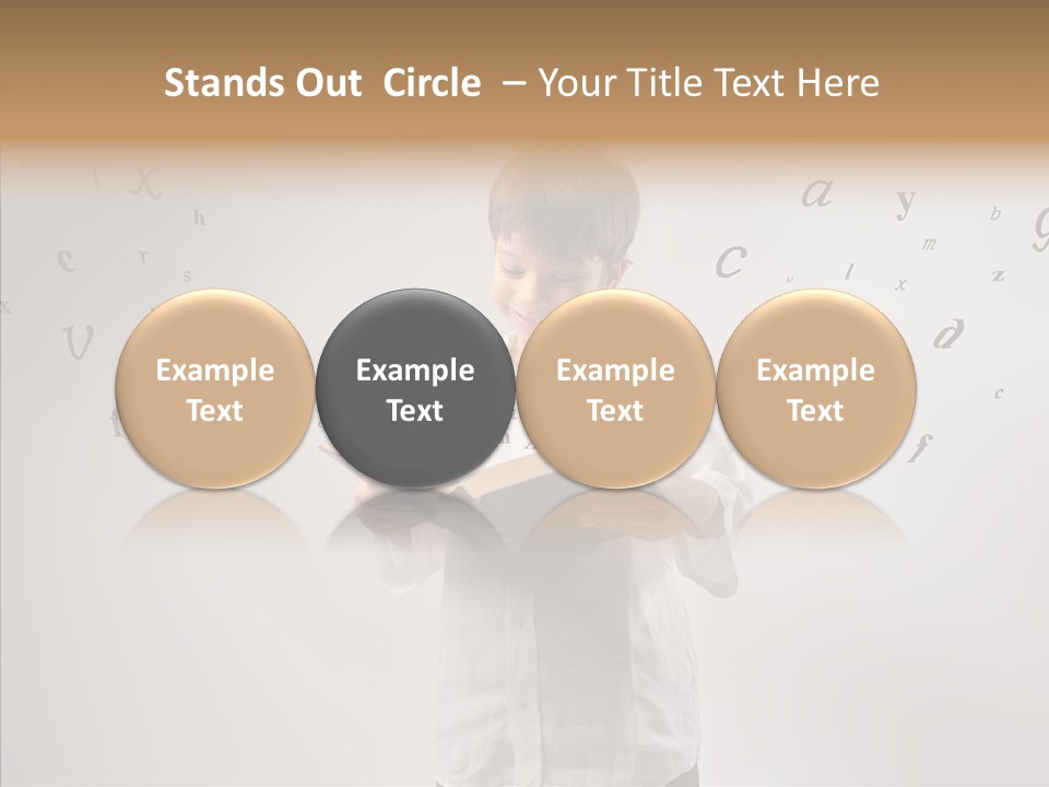 Culture Concept Letter PowerPoint Template