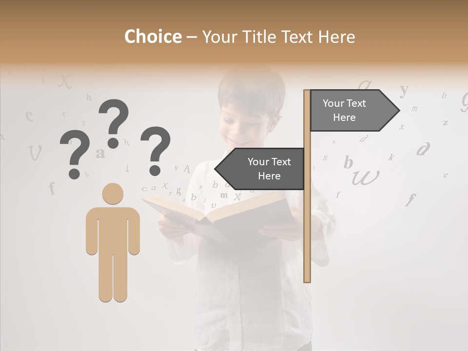 Culture Concept Letter PowerPoint Template