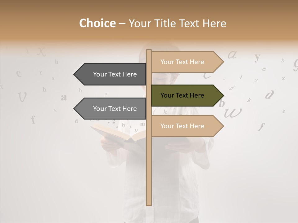 Culture Concept Letter PowerPoint Template
