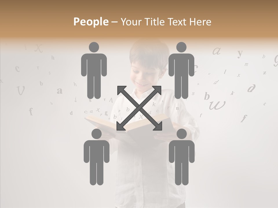 Culture Concept Letter PowerPoint Template