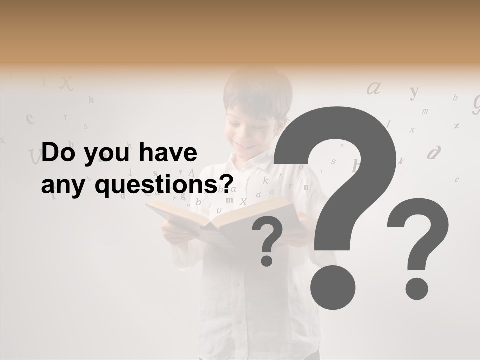 Culture Concept Letter PowerPoint Template