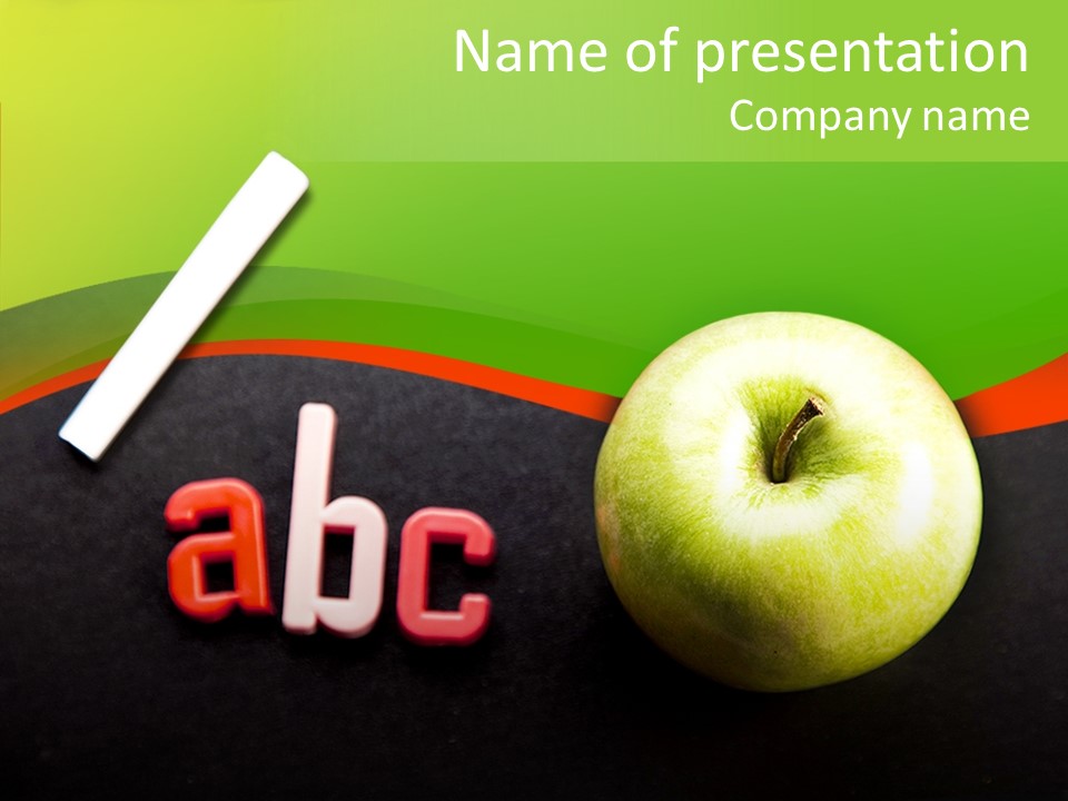 Youth Information Studying PowerPoint Template