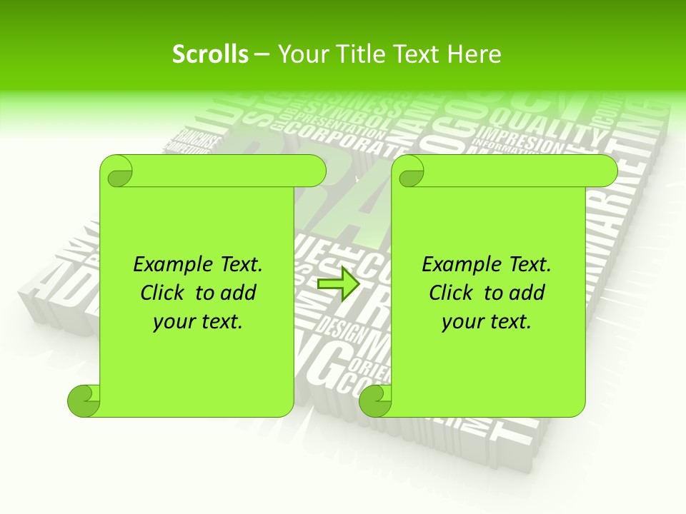 Shape White Orientation PowerPoint Template