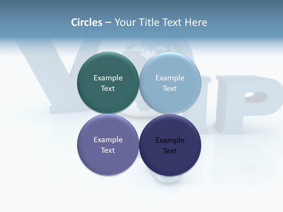 Internet Voice Telecommunications PowerPoint Template
