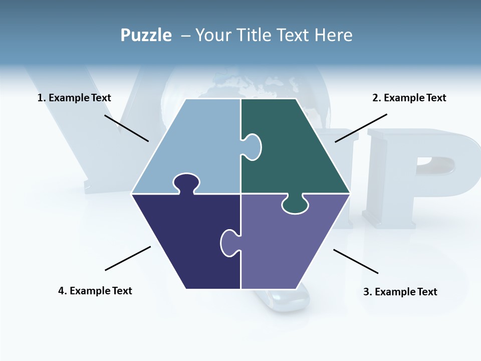Internet Voice Telecommunications PowerPoint Template