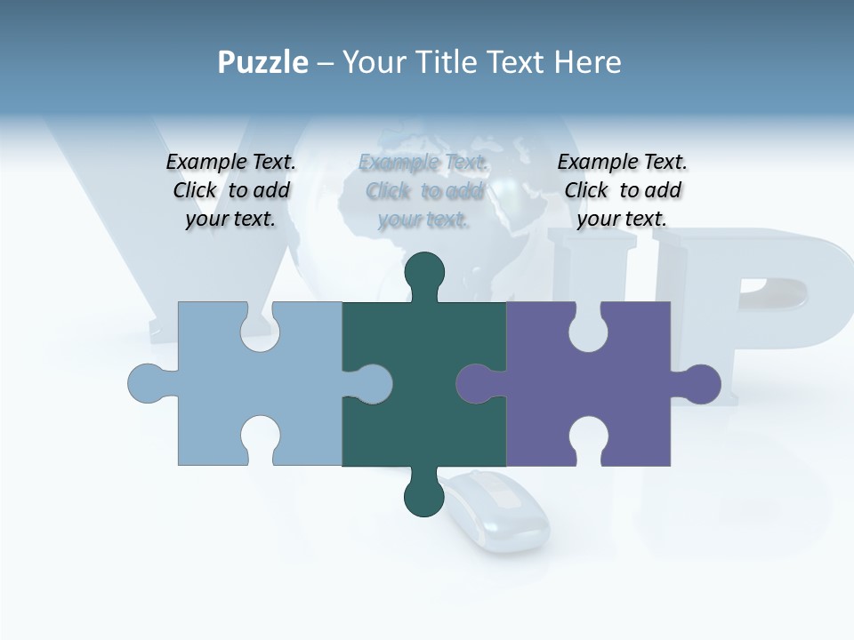 Internet Voice Telecommunications PowerPoint Template