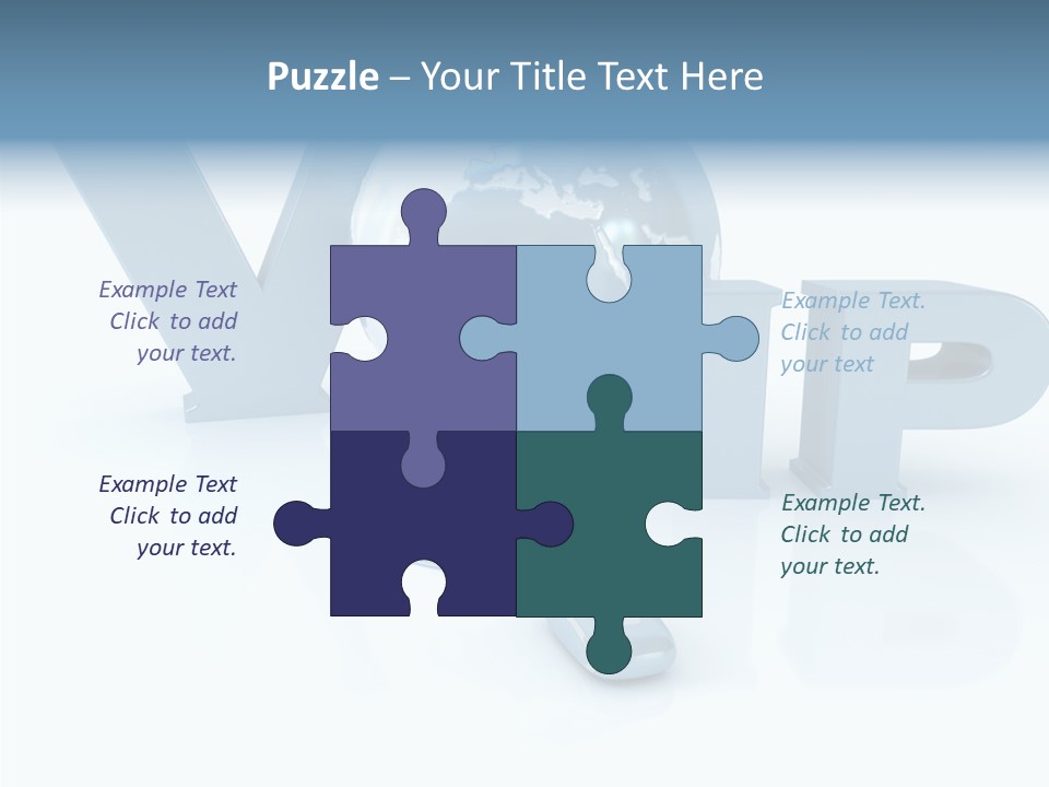 Internet Voice Telecommunications PowerPoint Template