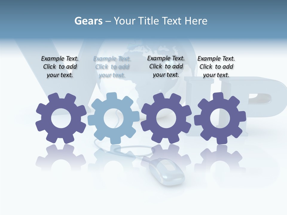 Internet Voice Telecommunications PowerPoint Template