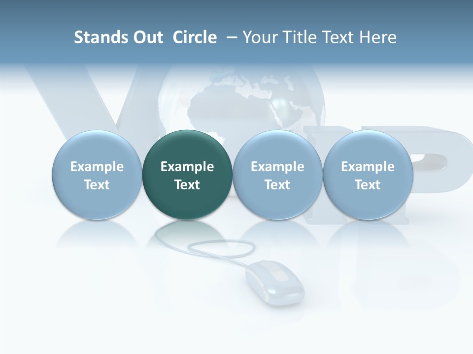 Internet Voice Telecommunications PowerPoint Template