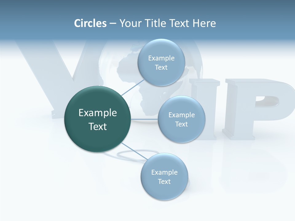 Internet Voice Telecommunications PowerPoint Template