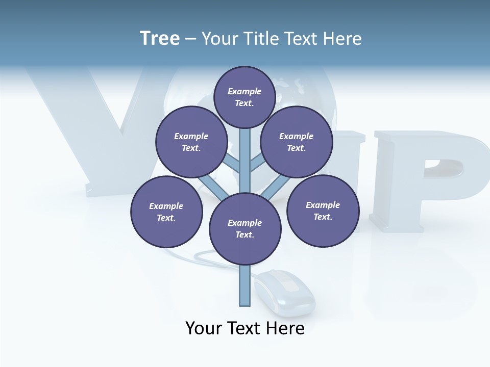 Internet Voice Telecommunications PowerPoint Template