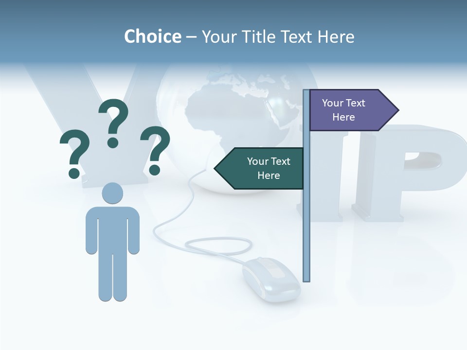 Internet Voice Telecommunications PowerPoint Template