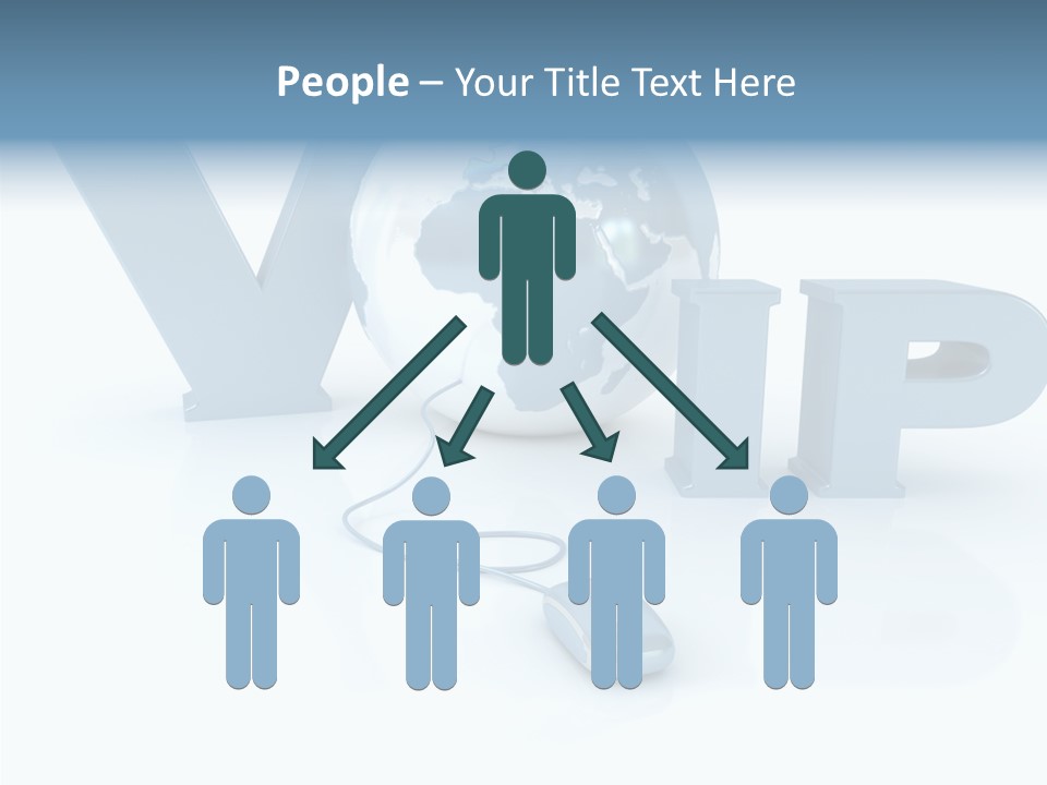 Internet Voice Telecommunications PowerPoint Template