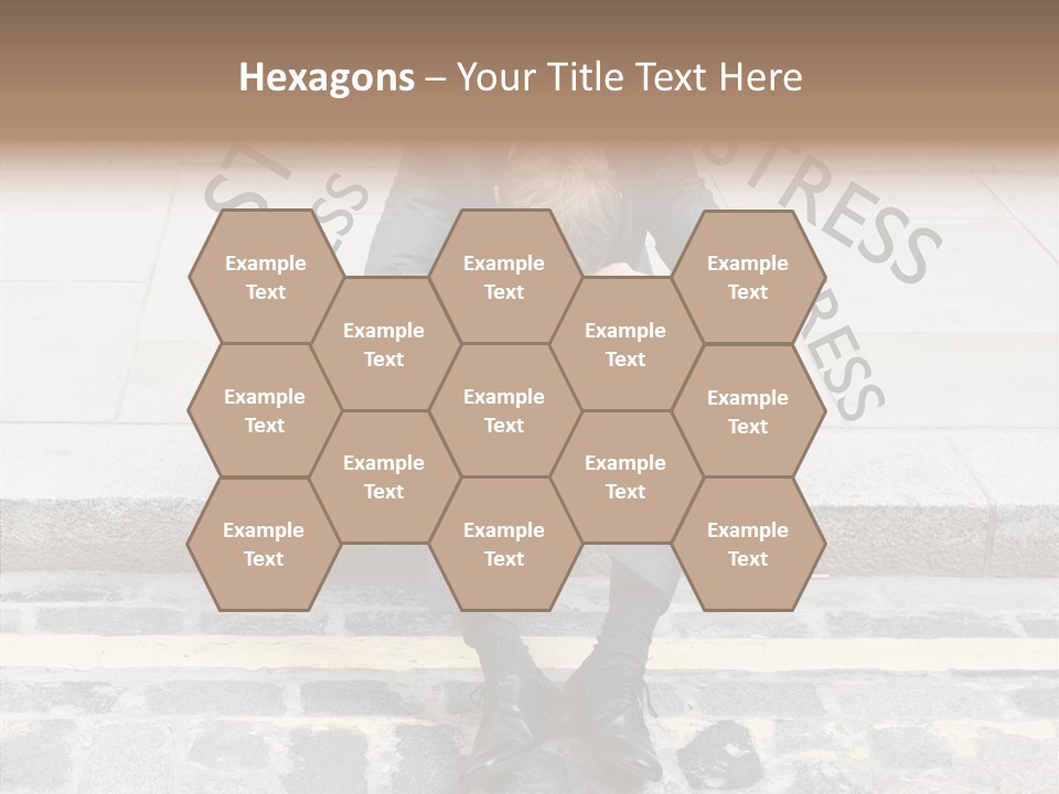 Male Failure Businessman PowerPoint Template