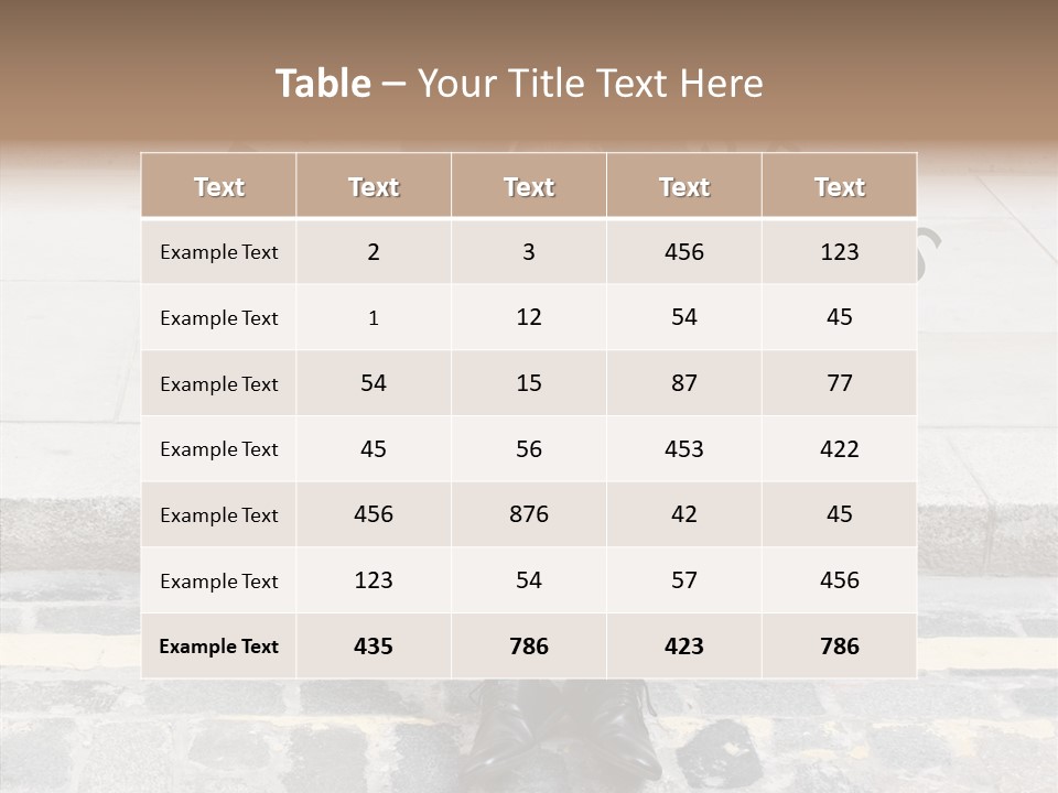 Male Failure Businessman PowerPoint Template