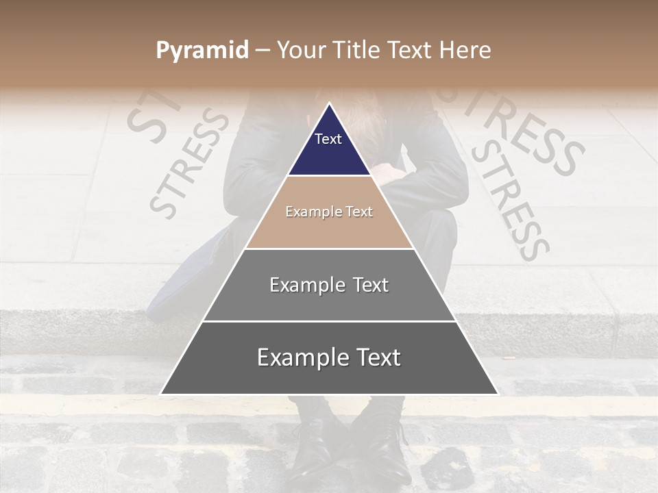 Male Failure Businessman PowerPoint Template