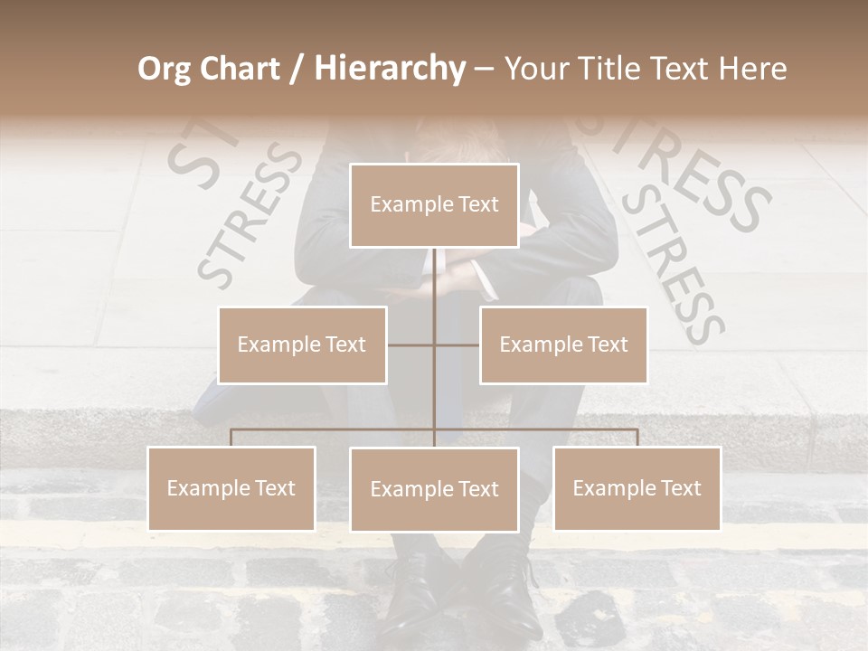 Male Failure Businessman PowerPoint Template