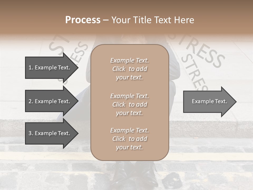 Male Failure Businessman PowerPoint Template