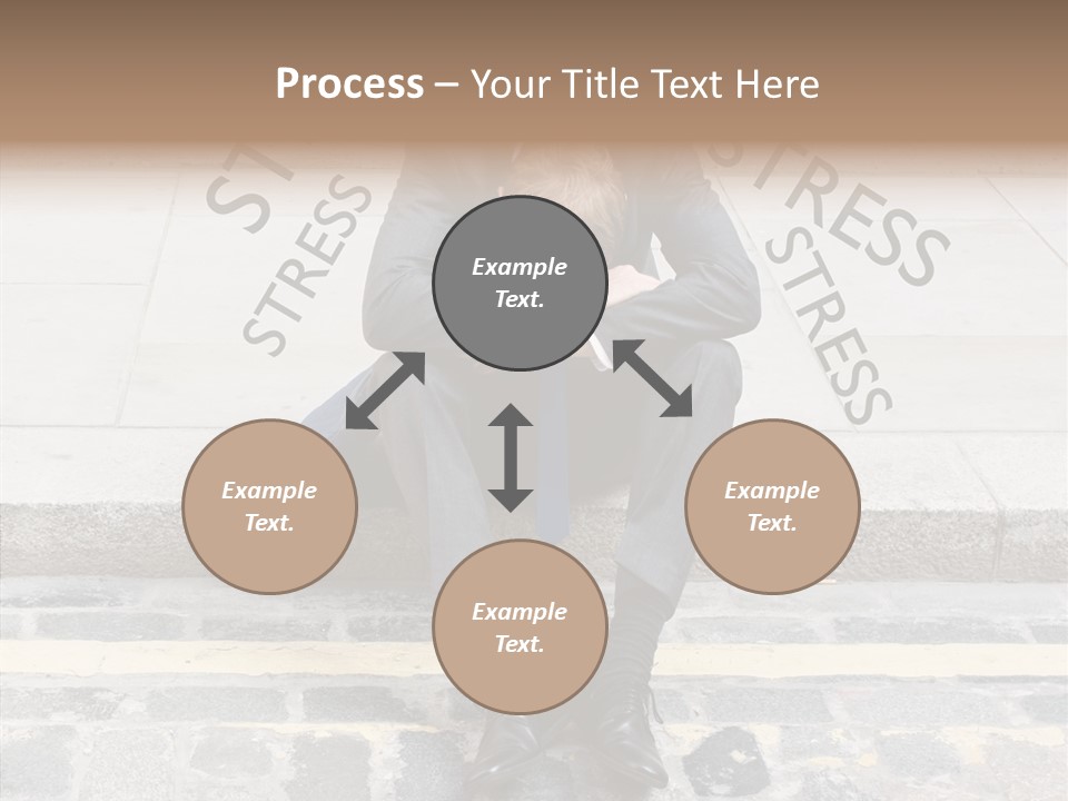 Male Failure Businessman PowerPoint Template