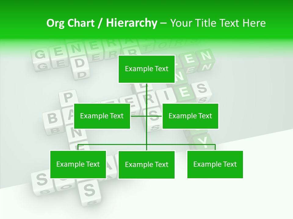 Conservation Cube Puzzle PowerPoint Template