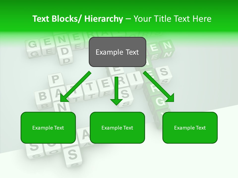 Conservation Cube Puzzle PowerPoint Template