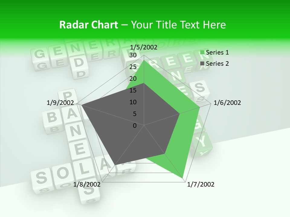 Conservation Cube Puzzle PowerPoint Template