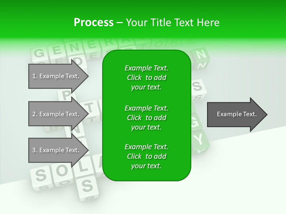 Conservation Cube Puzzle PowerPoint Template