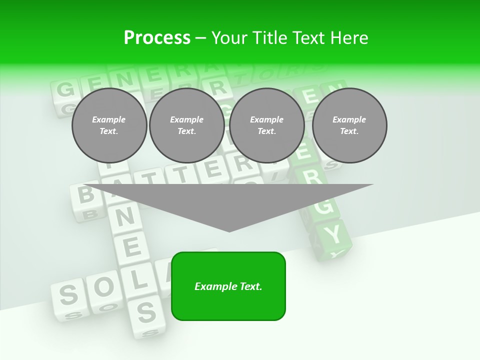Conservation Cube Puzzle PowerPoint Template