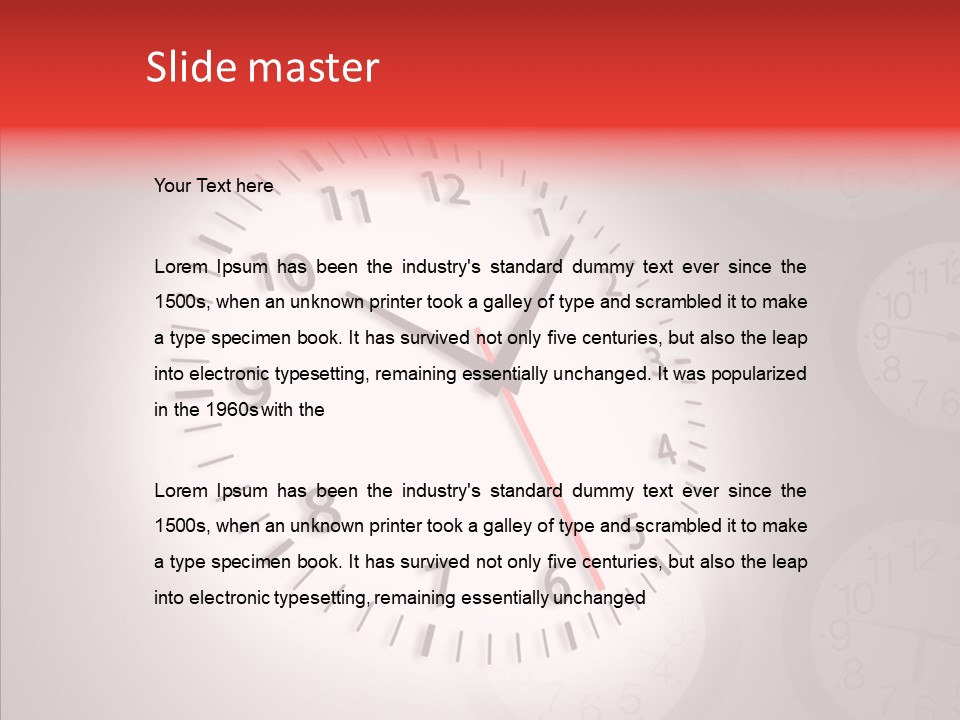 Pause Time Zone Day PowerPoint Template