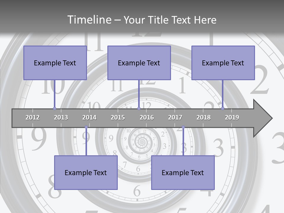 Passing Classic Spiral PowerPoint Template