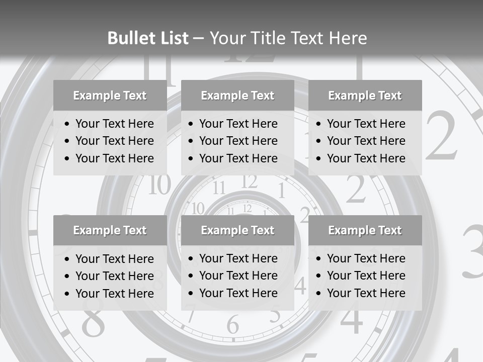 Passing Classic Spiral PowerPoint Template
