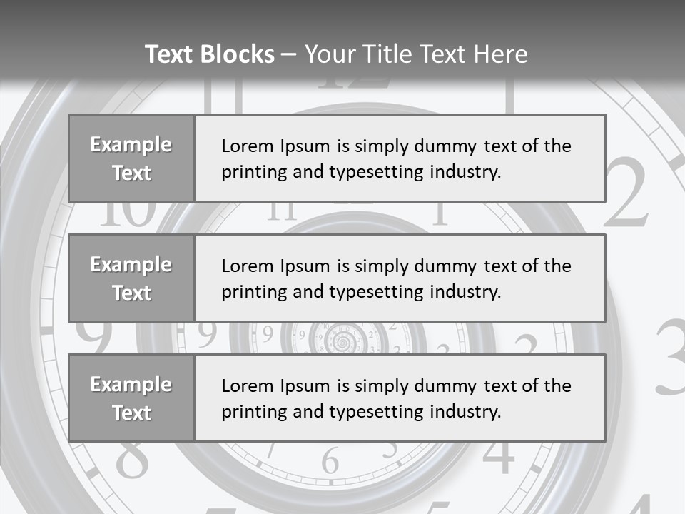 Passing Classic Spiral PowerPoint Template