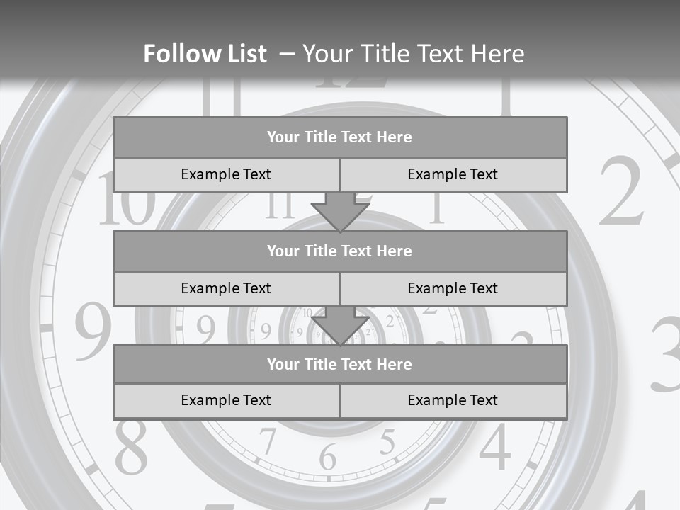 Passing Classic Spiral PowerPoint Template